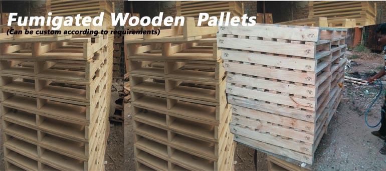 Fumigated Wooden Pallets